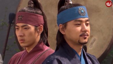 عکس| سفر به تاریخ؛ «جومونگ، تسو و یونگ‌پو» سر میز غذا در پشت‌صحنه سریال «جومونگ»