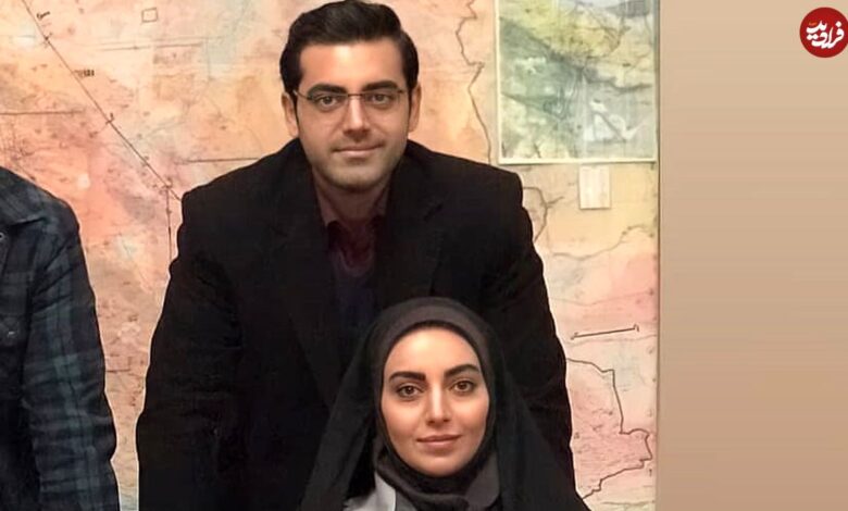 عکس| سفر زمان؛ «جوادجوادی» (بچه مهندس) و همسرش «ندا دیبا» در یک جشن تولد عکس| سفر زمان؛ «جوادجوادی» (بچه مهندس) و همسرش «ندا دیبا» در یک جشن تولد