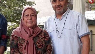 عکس| سفر به تاریخ؛ «بی بی» در اتاق گریم سریال «بچه مهندس»