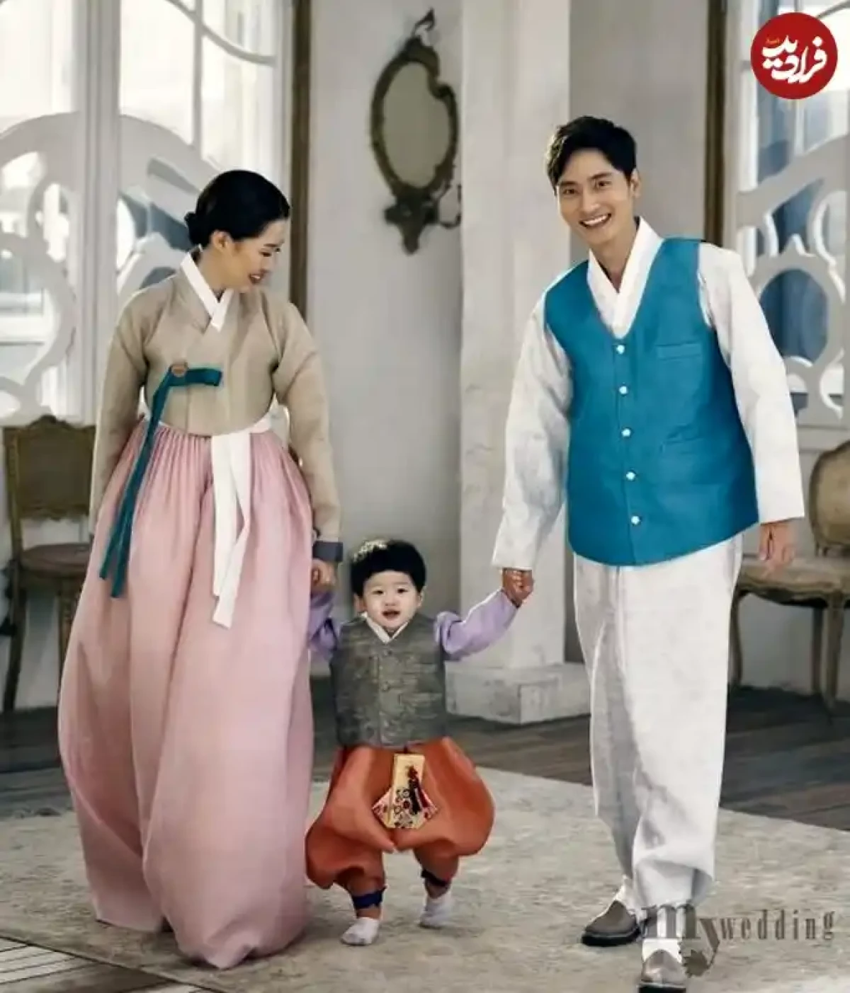 تغییر چهره جدید «یونگپو» سریال جومونگ در کنار همسر و دخترش در 50 سالگی 1 1