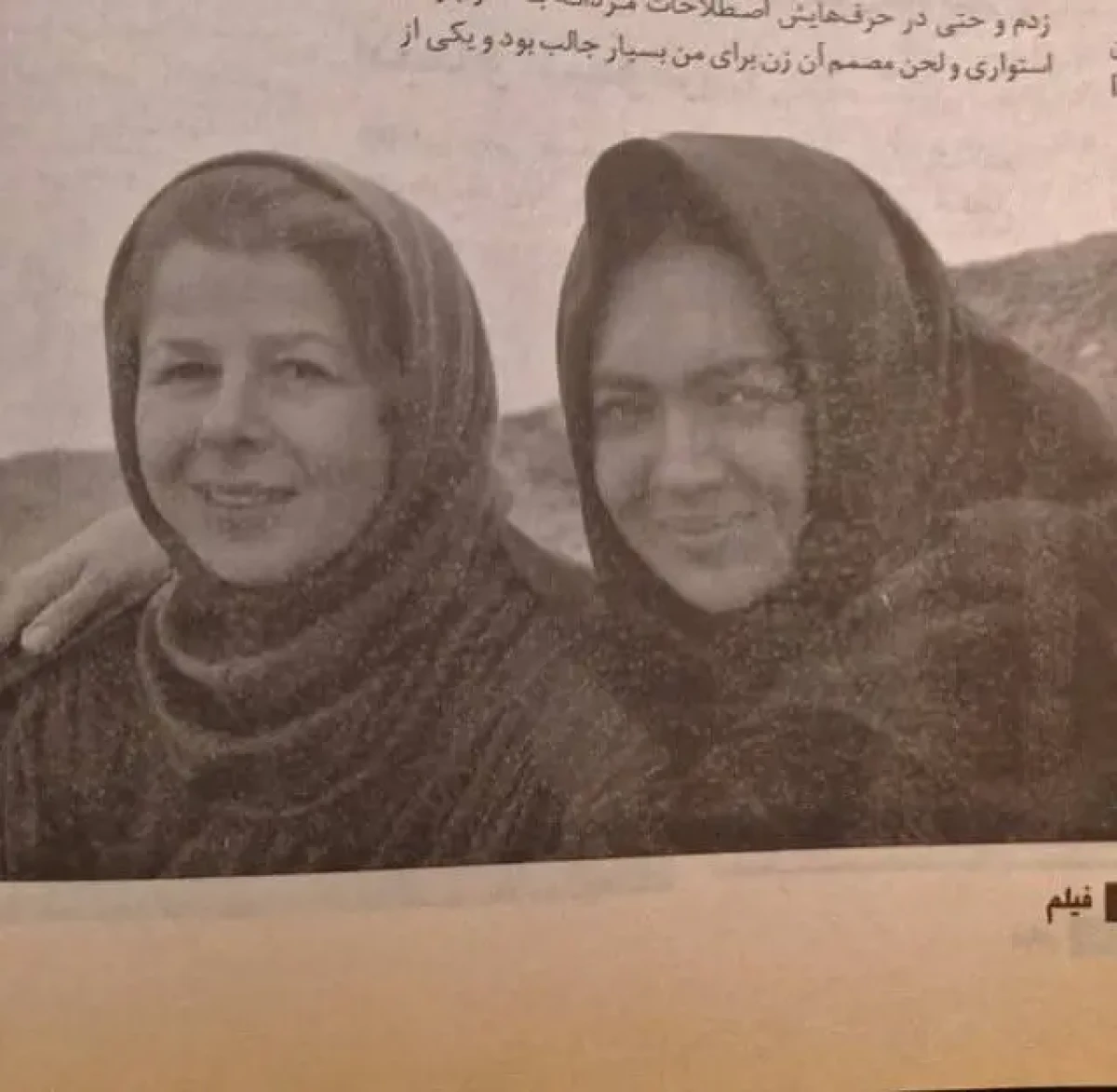 عکس زیر خاکی از جوانی «نیکی کریمی» که هزار تا خواستگار داشت کریمی.webp