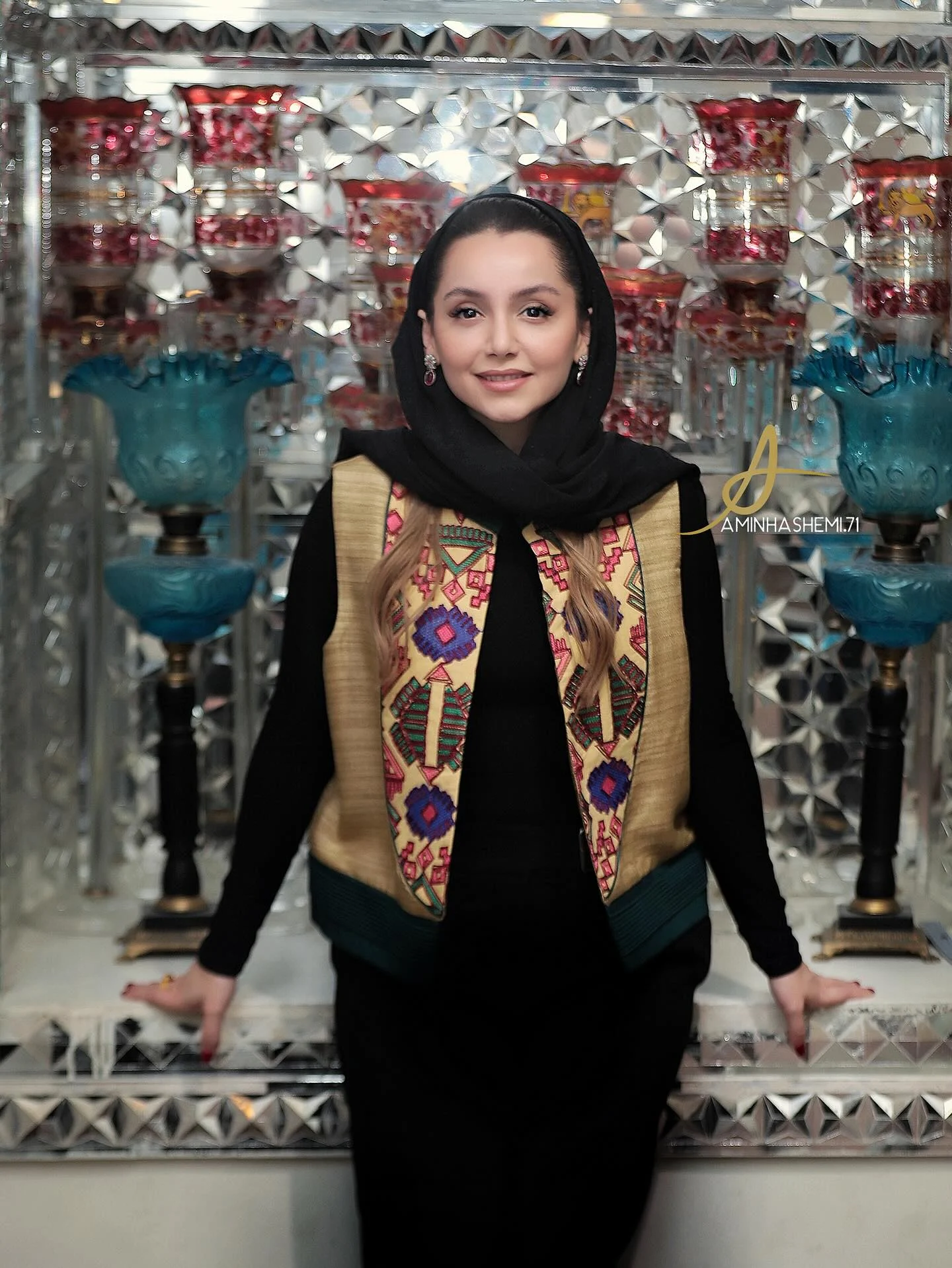 وقتی نازنین بیاتی با استایل خاصش همه نگاه‌ها را به خود جلب کرد!