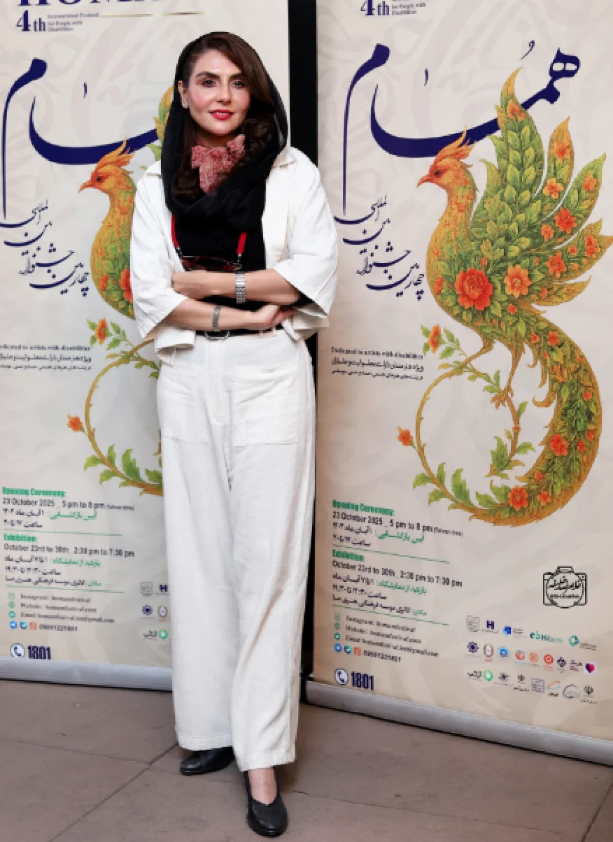 درخشش شری پایتخت با استایل جدیدش در جشنواره همام درخشش شری پایتخت با استایل جدیدش در جشنواره همام