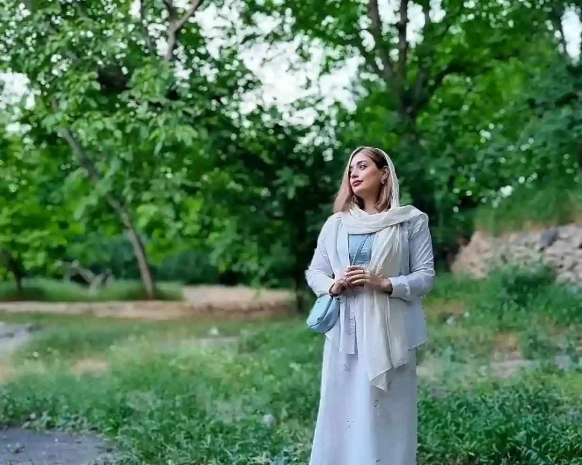 عکسی دیدنی از ناهید محمودی در سفر طبیعت‌گردی‌اش منتشر شد!